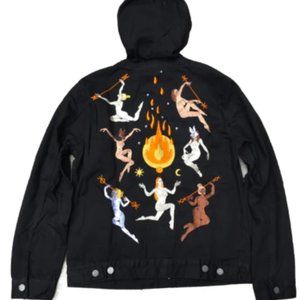 VERAMEAT Blood Moon Fire Lady Jacket size M
